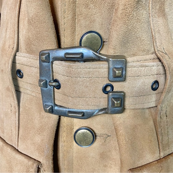 VTG ALEKSANDER SUEDE UTILITY COAT - Picture 10 of 17